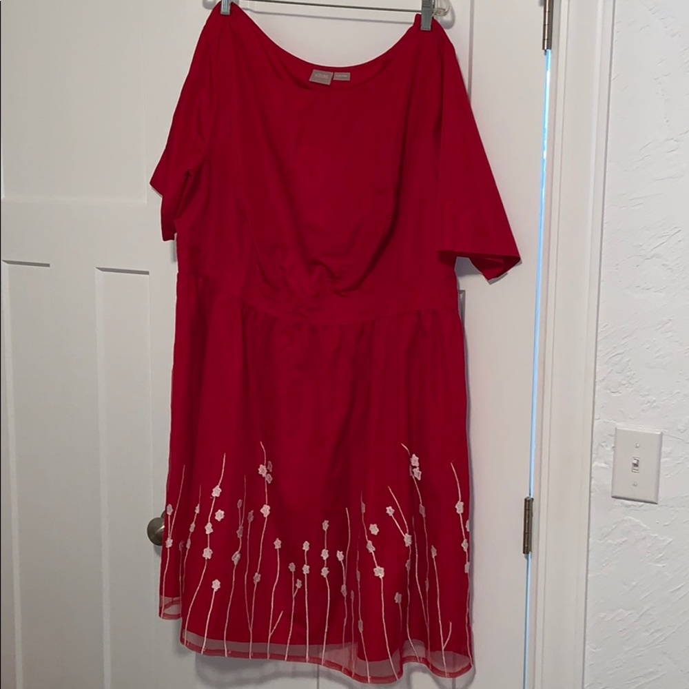 Embroidered Tulle Overlay!